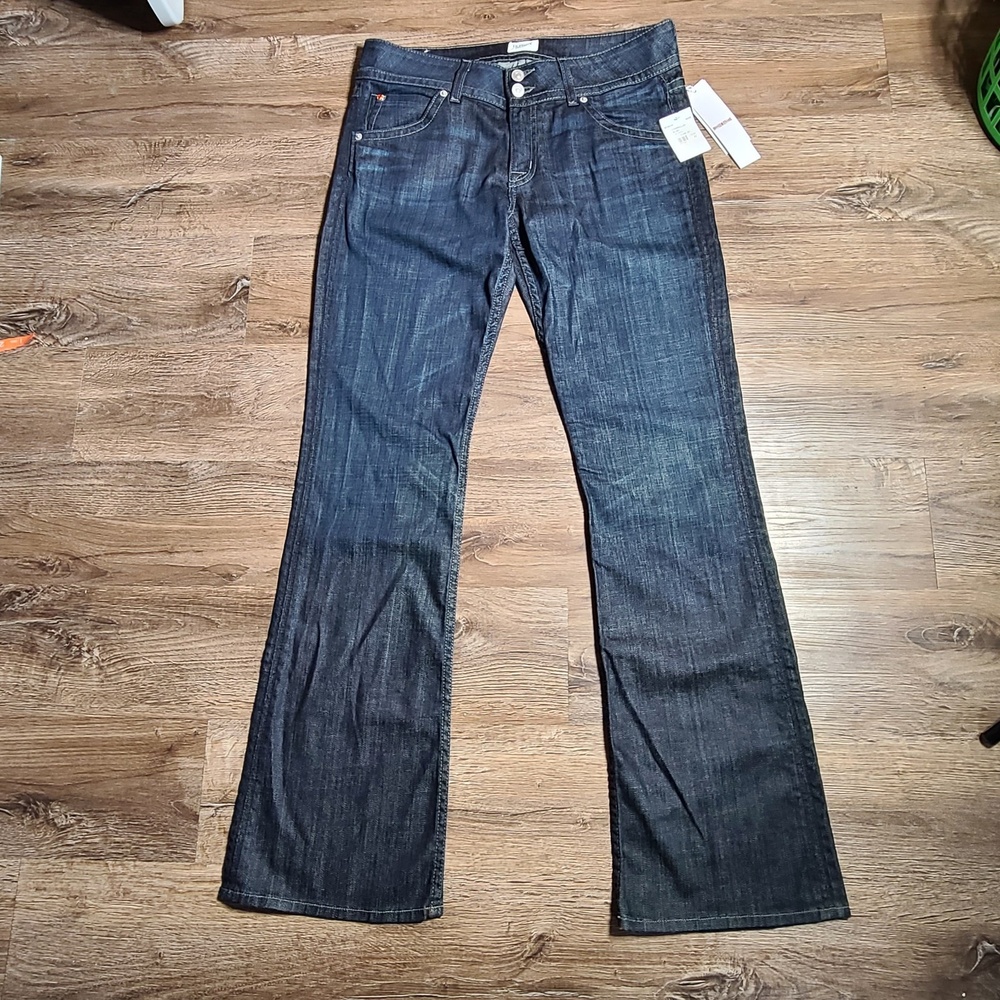 NWT‎ Hudson Womens 31 Signature Boot Cut 19' Leg Opening Stretch Jeans